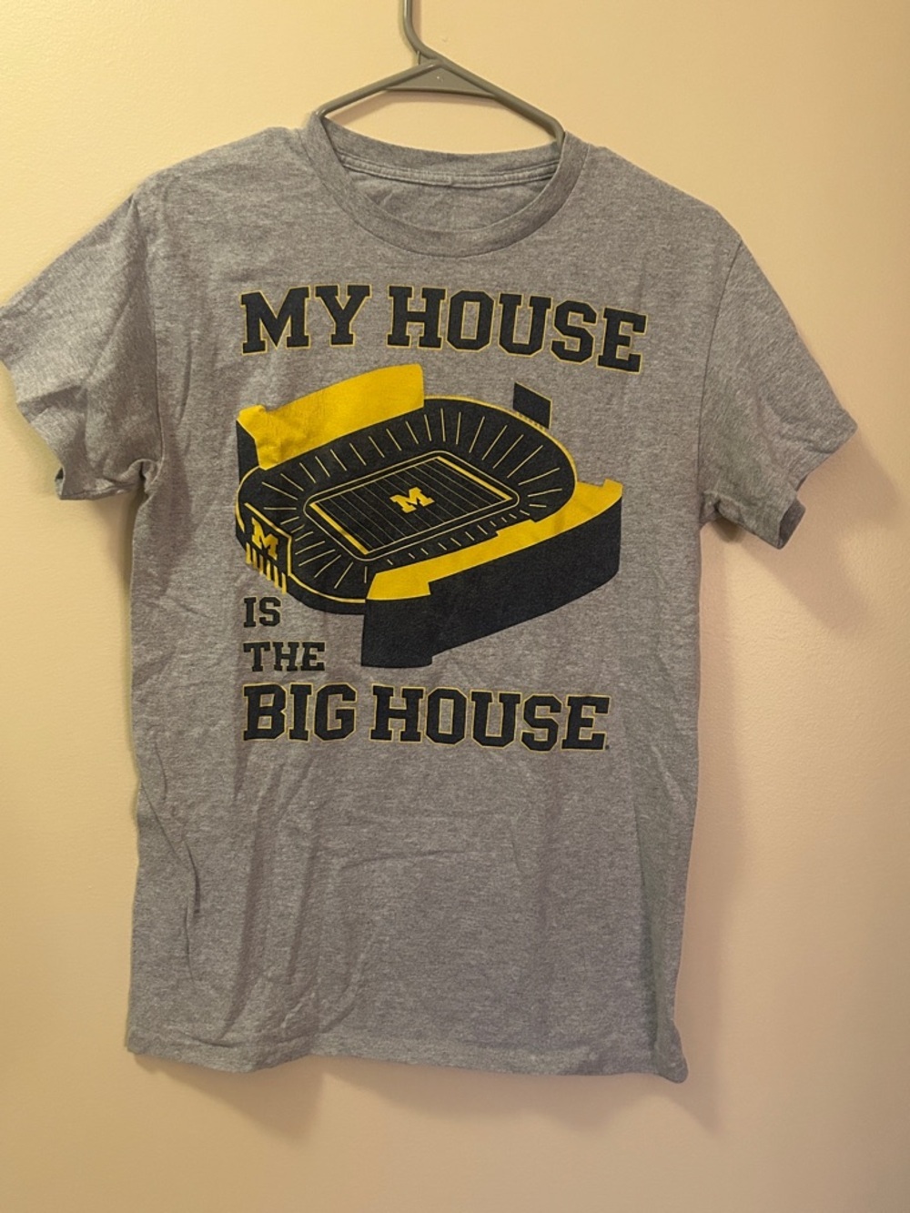 Gray 'My House is the Big House' T-Shirt